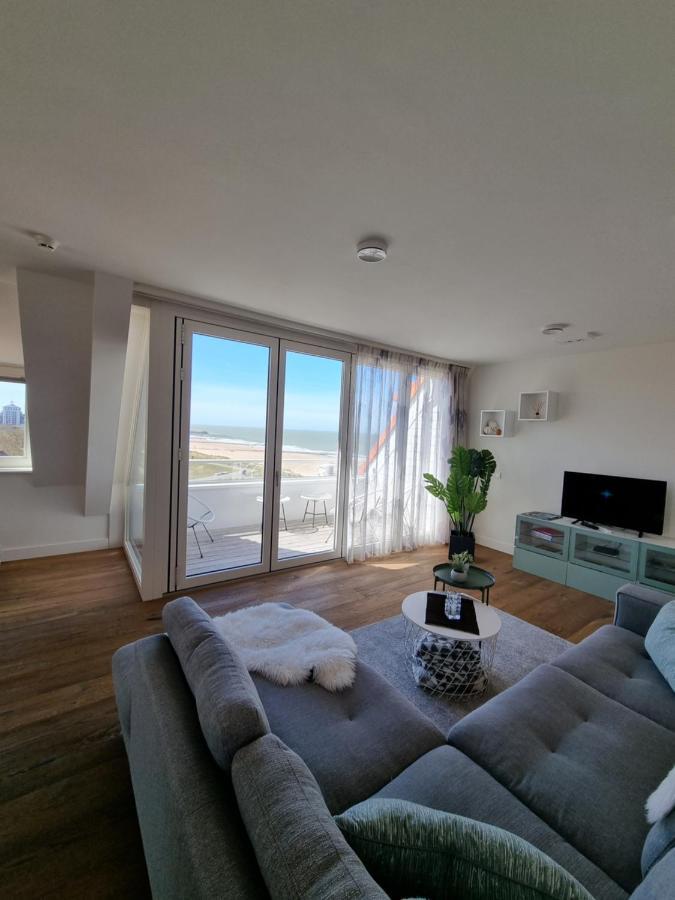 Penthouse Windkracht 10 Aan Het Strand Van Cadzand Oda fotoğraf