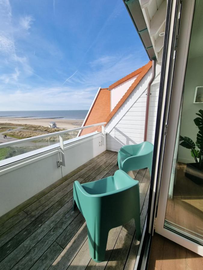 Penthouse Windkracht 10 Aan Het Strand Van Cadzand Dış mekan fotoğraf